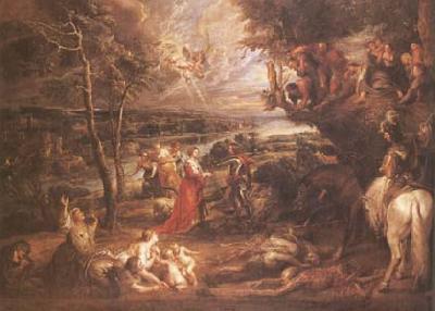 Peter Paul Rubens Landscape with St George (mk25) Germany oil painting art